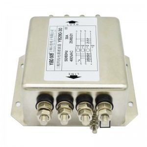 YB280 series AC three-phase four-wire single-section general purpose power supply filter