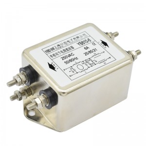 YB610 Series AC double section enhanced power filter