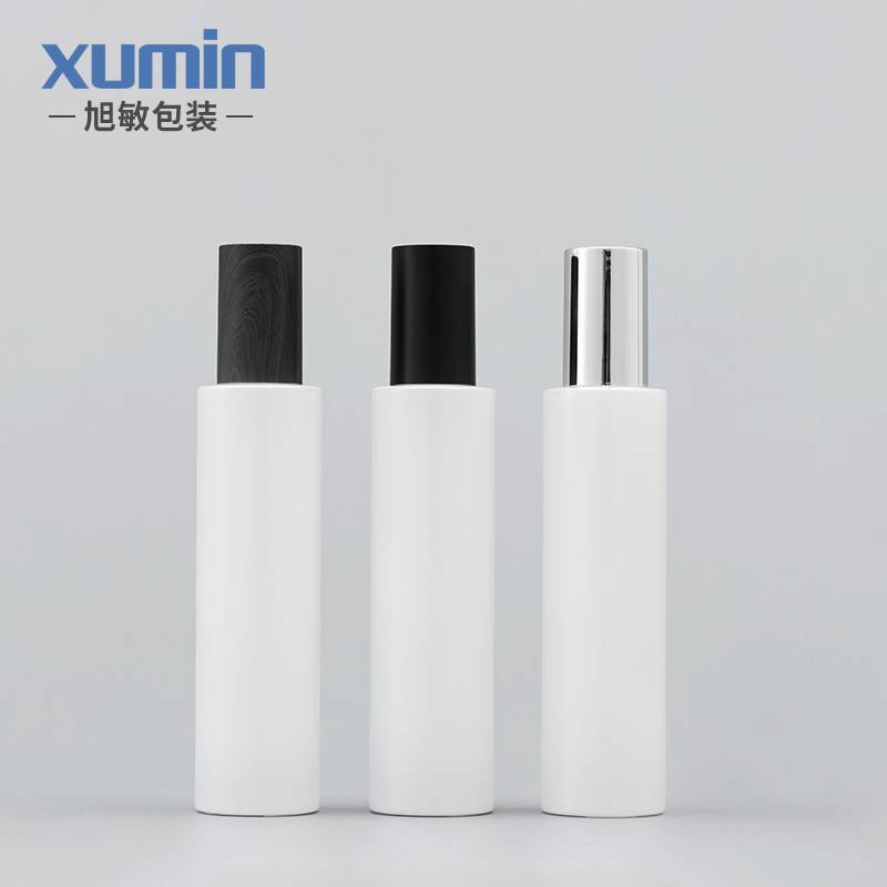 Wholesale luxury cosmetic containers 120ML white glass water bottle for toner bottle Featured Image