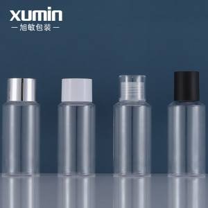wholesale packaging  cosmetic transparent plastic bottle 100ml pet bottle