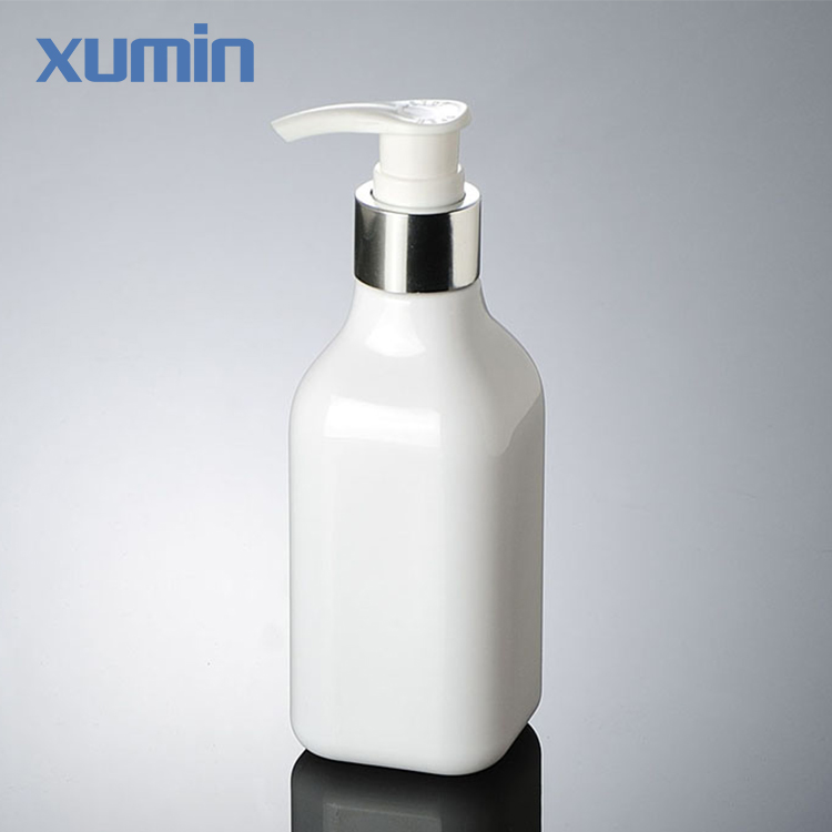 Chinese wholesale Plastic Containers With Lids - Leak proof design low price cosmetic packaging 200ml high quality square foam pump bottle – Xumin