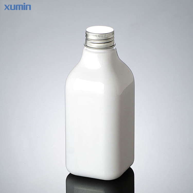 Original Factory Frosted Glass Bottle -
 Minimum order aluminum cap 200ml white square foam pump pet bottle – Xumin