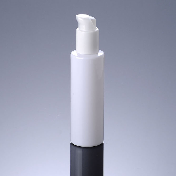 Nieuwe collectie 100ml 150ml 200ml plastic haar olie flessen witte plastic PET-flessen Lotion Pump PET-fles