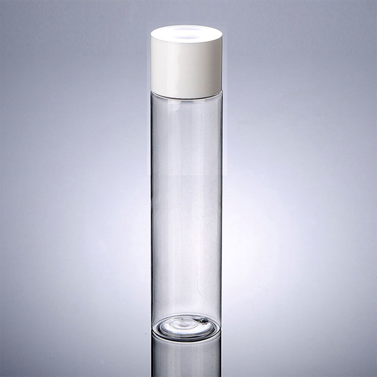 Well-designed Glass Cosmetic Containers -
 many cap choice !  transparent round plastic PET cosmetic lotion bottle factory supplier – Xumin