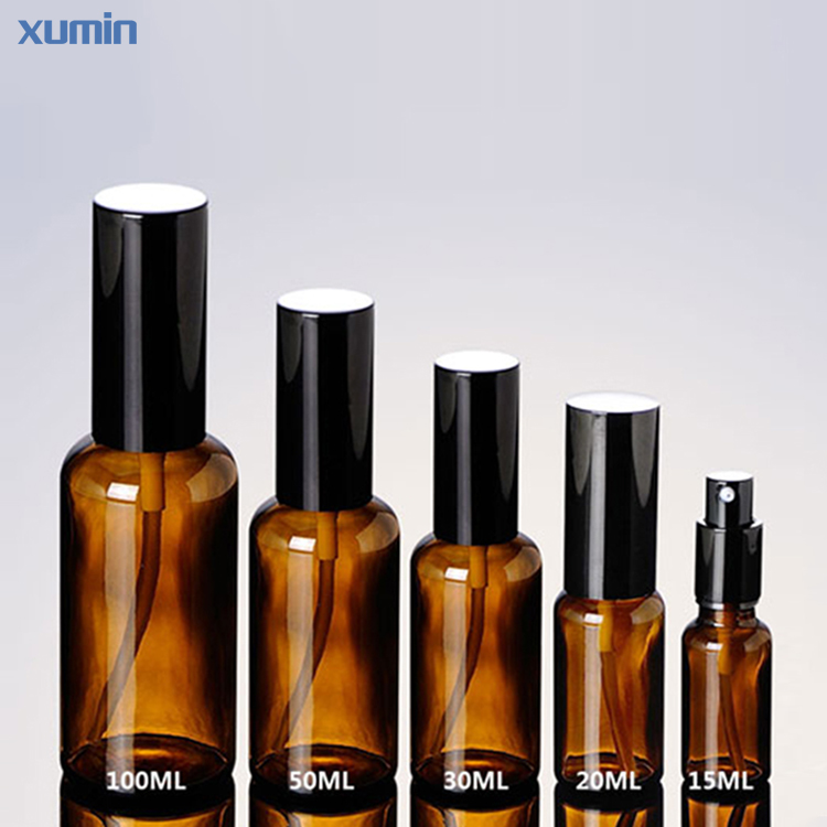 Fondacioni Fashion Paketimi Bottle Alumina Spray Cover Cap Essential Oil Glass 15ml shishe - 100ml Cosmetic shishe qelqi