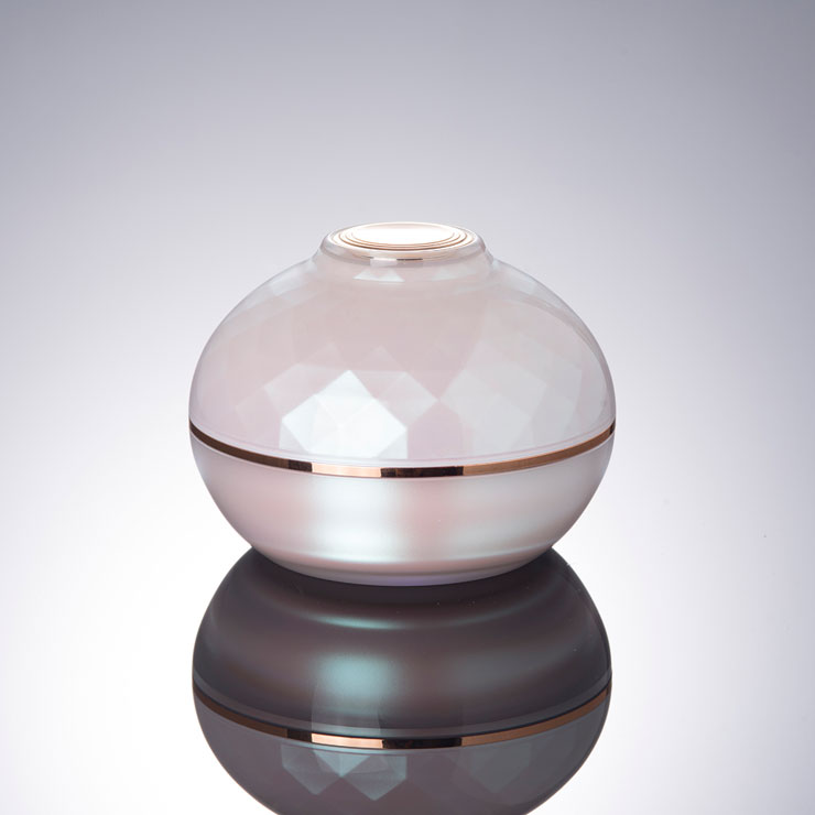 Wholesale Price Cosmetic Jars -
 IN STOCK New design factory price 30ml empty Round Acrylic Jar Cosmetic Packaging cream jar – Xumin