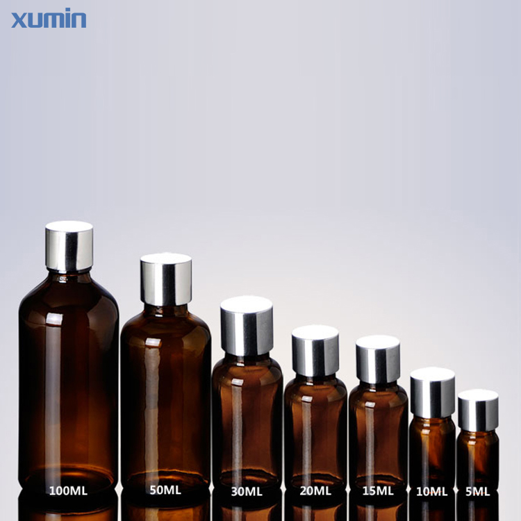 Hot New Products Plastic Jars -
 Fashion Packaging Alumina Cap Essential Oil Glass Bottle 10Ml 20Ml 50Ml 100Ml Cosmetic Glass Bottle – Xumin