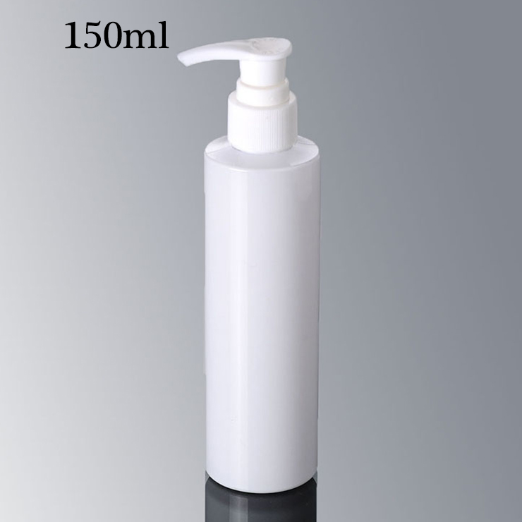 Hög kvalitet vit plast PET-flaskor Special Cap Pris 100ml 150ml 200ml PET-flaska