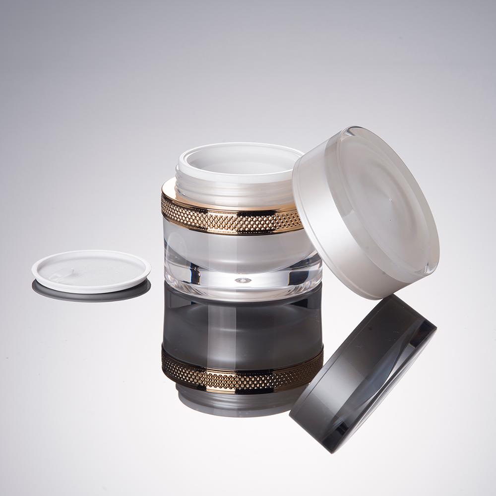 Factory Cheap Hot Small Plastic Containers -
 High Quality luxury cosmetic cream jar Acrylic Lotion Bottle For Cosmetic Packaging – Xumin