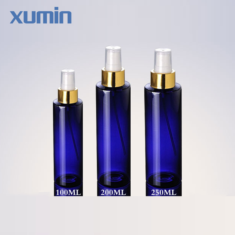ມາຮອດ New Blue Plastic Spray ຂວດ Bottle Cap Golden PET