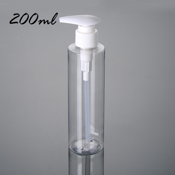 Perfect travel size white cap 100ML 120ML 150ML 200ML 250ML clear foam pump cosmetic pet bottle