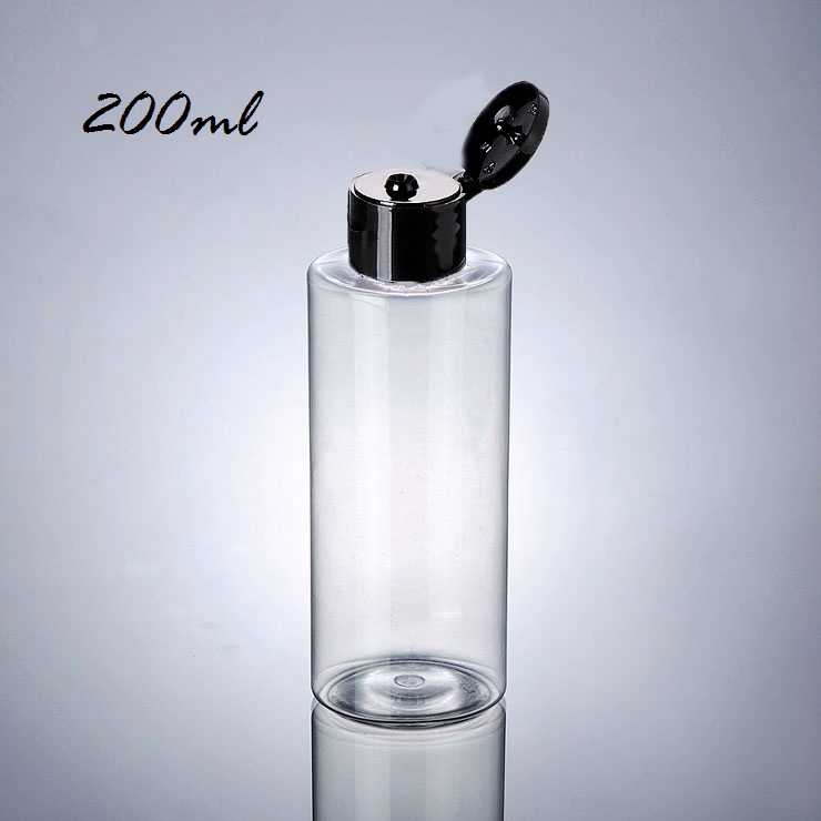 New Design Black Flip Top Bottle Pet Caps 120Ml 200Ml Plastic Pet Bottle