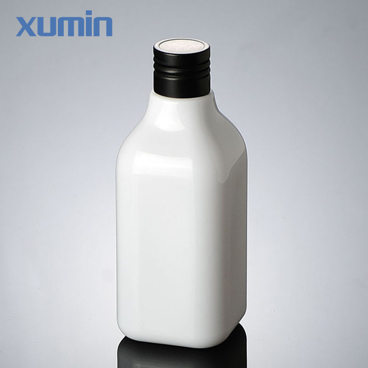 Manufacturer for Spray Bottle -
 Minimum order allow cosmetic pet bottle manufacturers black cap 200ml square pet bottle – Xumin