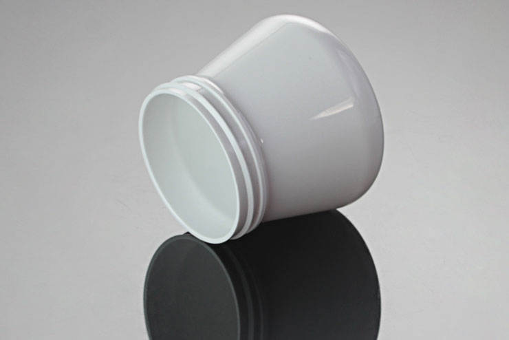 World manufacturers wide mouth white 80g plastic pet jar