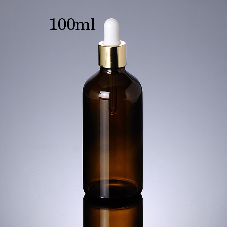 Luxury Serum Bottle High quality Essential 100 ml Oil liquid Cosmetic Glass Bottle