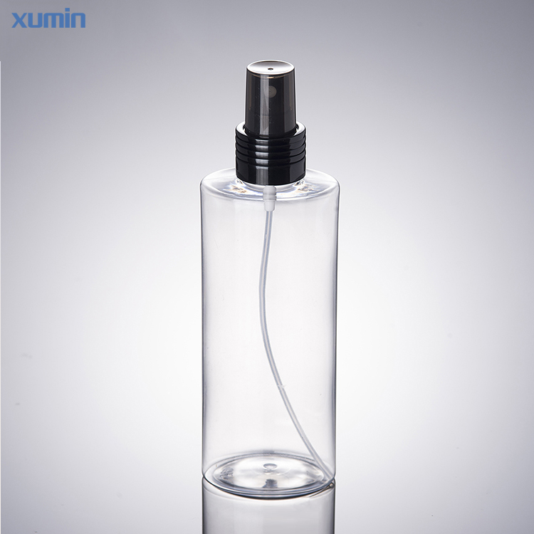 Well-designed Glass Cosmetic Containers - High Quality Black Spray Cap 120Ml 200Ml Cosmetic Plastic Pet Bottle – Xumin