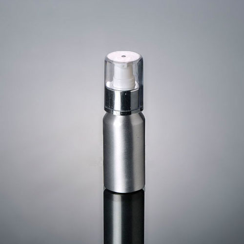 High Performance Press Mercury Bottle Customized Round 30 ml – 120 ml Lotion Pump Cosmetic Aluminum Bottle