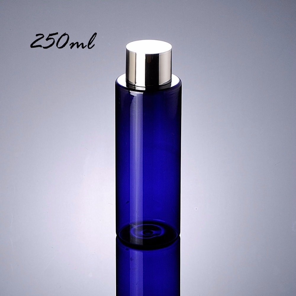 Free sample for Clear Plastic Containers -
 plastic bottle manufacture 100Ml 200Ml 250Ml Blue  Cosmetic Pet Bottle – Xumin