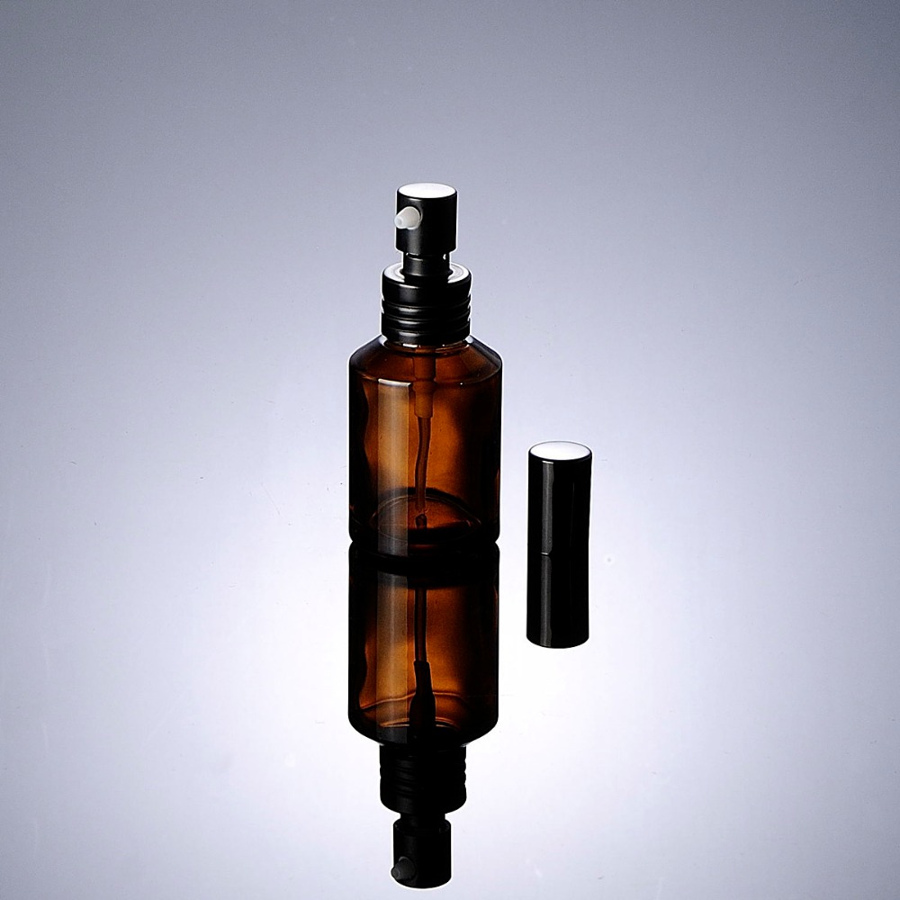 2019 Newest Amber Brown Glass Bottle Cosmetic Glass Bottle