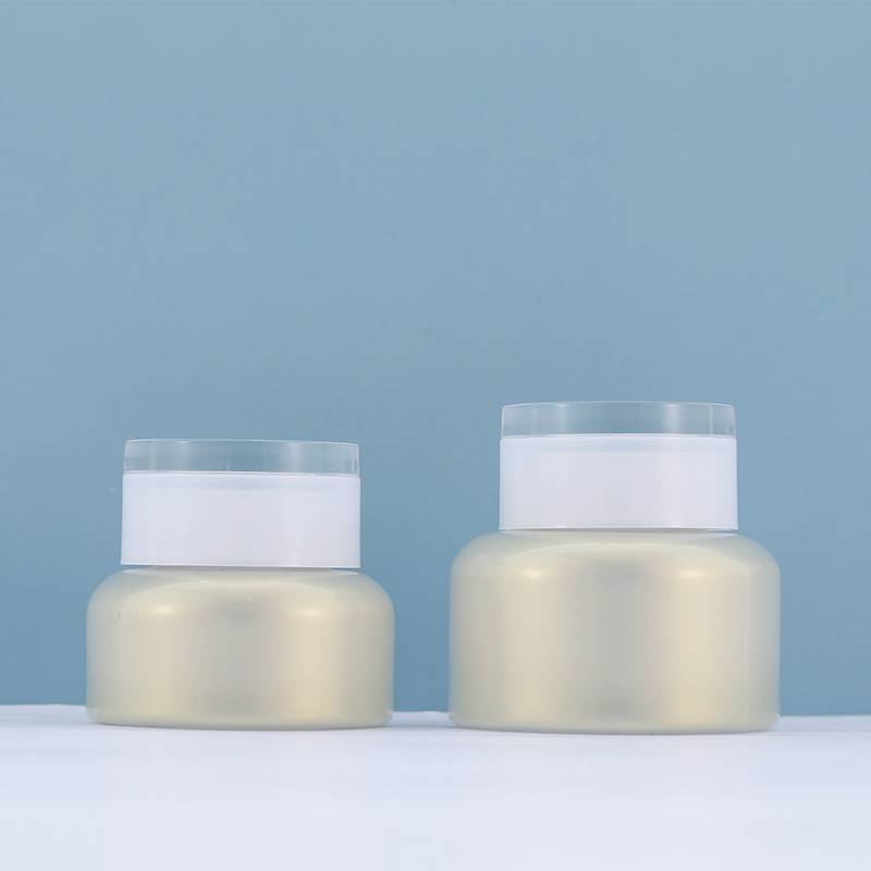 New Fashion Design for Acrylic Bottle -
 Cosmetic 30g 50g gold jars custom luxury cream jar container – Xumin