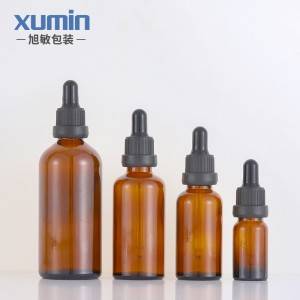 China wholesale Plastic Bottle -
 customized glass dropper bottle 10ml 30ml 50ml 100ml dropper essential oil bottle – Xumin