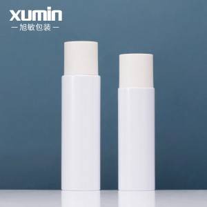 Wholesale cosmetics packaging white 100ml plastic toner bottle for 150ml pet bottle