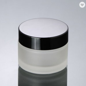 Frosted glass jar Cosmetic Container 15G 20G 30G 50G Glass Cosmetic cream Jar