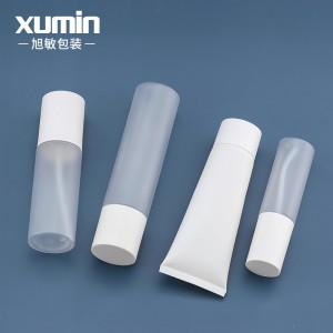 Quality hose 100ML plastic tube cosmetic 50ML 150ML cosmetic pet plastic bottle