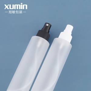 cosmetic packaging pet frosted plastic bottle Multiple sprinklers product set 150ml spray bottle