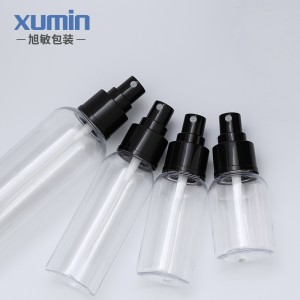 Wholesale high quality cosmetic packaging 50ML 75 ML 100 ML 250ML plastic pet bottle