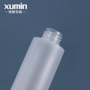 Multi style long nozzle pump head frosted bottle 150ml lotion bottle with pump cosmetic plastic bottle