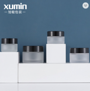 Wholesale cosmetic packaging  containers 20g 30g 50g glass cream jar for 15g cosmetic cream jars