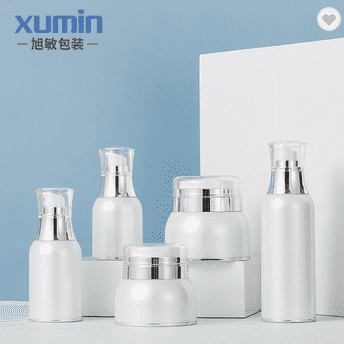 Wholesale jar cosmetic 30g 50g acrylic lotion pump bottle 30ml 100ml for acrylic jars Featured Image