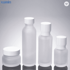 wholesale frosted lotion pump bottle 50ml 110ml 150ml packaging for lotion glass bottle