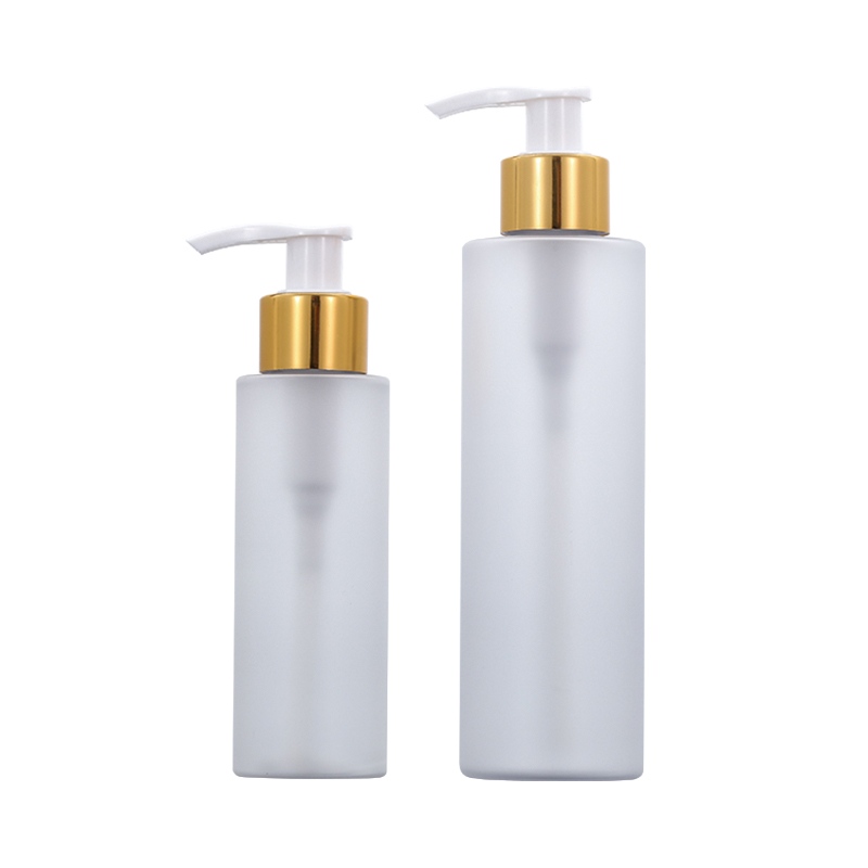 Wholesale Price Cosmetic Jars -
 Frosted cosmetic bottle big capacity 200ml pet bottle with lotion bottle 100ml – Xumin