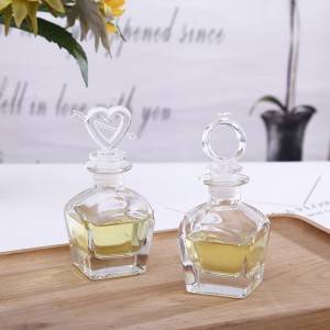 Factory made hot-sale Mini Nail Polish Bottle - Empty glass reed diffuser bottle 50ml wholesale glass perfume diffuser bottle – Linearnuo