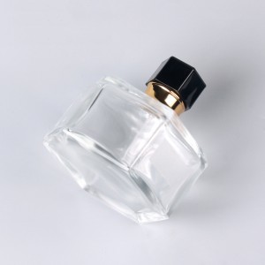 ONE-STOP ACHAT 30ml parfum transparent unique verre de forme hexagonale de fabricant de bouteilles vides