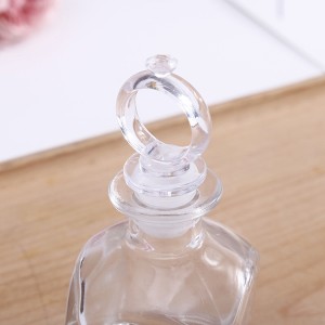 vaso vacío caña botella de 50 ml difusor de cristal al por mayor de la botella de perfume del difusor