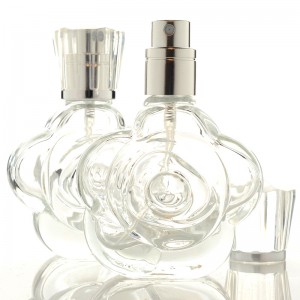 20ml parfüm olaj használatára egyértelmű mini üveg flakon parfüm flakon