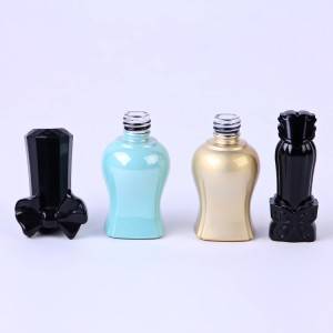 12ml 13ml gel vase ຮູບຮ່າງ UV ເລັບເປົ່າ custom ແກ້ວແກ້ວ polish