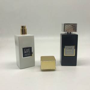 100ml luxe op maat gemaakte parfum Cube glas nevelflessen