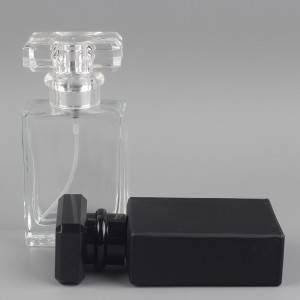 30ml Großhandelsmens Marke Chanel Parfüm-Flasche Etiketten schwarz Parfüm Glasflasche