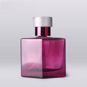 50ml wholesale vintage cosmetic containers aluminum cap empty glass perfume bottle manufacturer