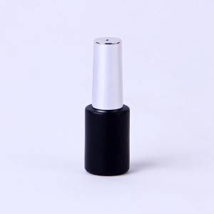 12ml 13ml 14ml 15 ცილინდრიანი მრგვალი purple შავი ცარიელი მინის nail polish ბოთლი finger art