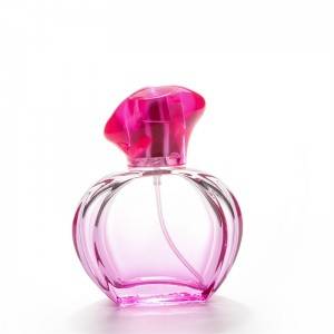 30ml planas redondas mujeres del diseño de encargo al por mayor de lujo popular del perfume recargable botella de aerosol de cristal