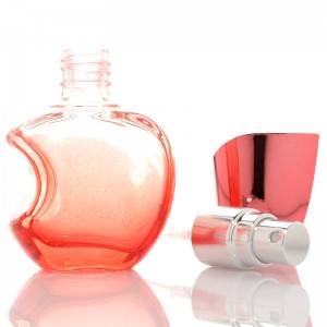 perfume forma 10ml garrafas maçã atacado frasco de perfume costume vazio vidro mini- 