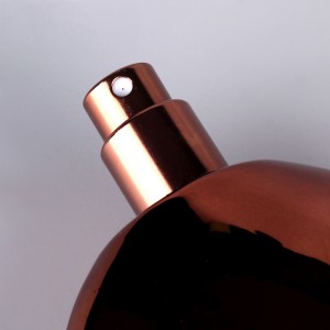 100ml ontwerp jou eie parfuum bottel koninklike luukse produkte Egiptiese glas parfuum bottel warm verkoop met metaal cap