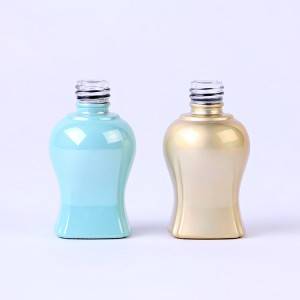 12 ml 13 ml de gel de uñas UV jarrón de forma personalizada vacía botella de vidrio pulido