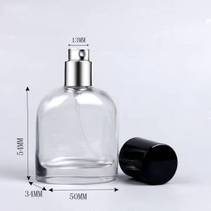 30ml kabatas mini skaidrs dizains savu smaržu pudele vairumtirdzniecība
