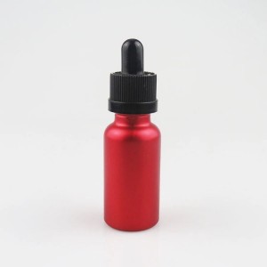10ml 15ml 20ml 30ml 50ml 100ml dilapisi kosong botol kaca minyak esensial merah